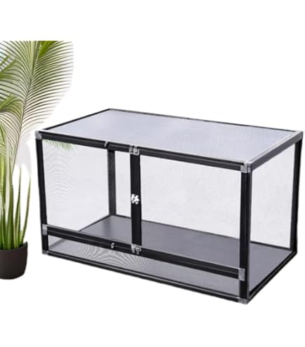 Amazon | 爬虫類飼育ケージ、カメレオン ボックス、アルミ合金フレーム